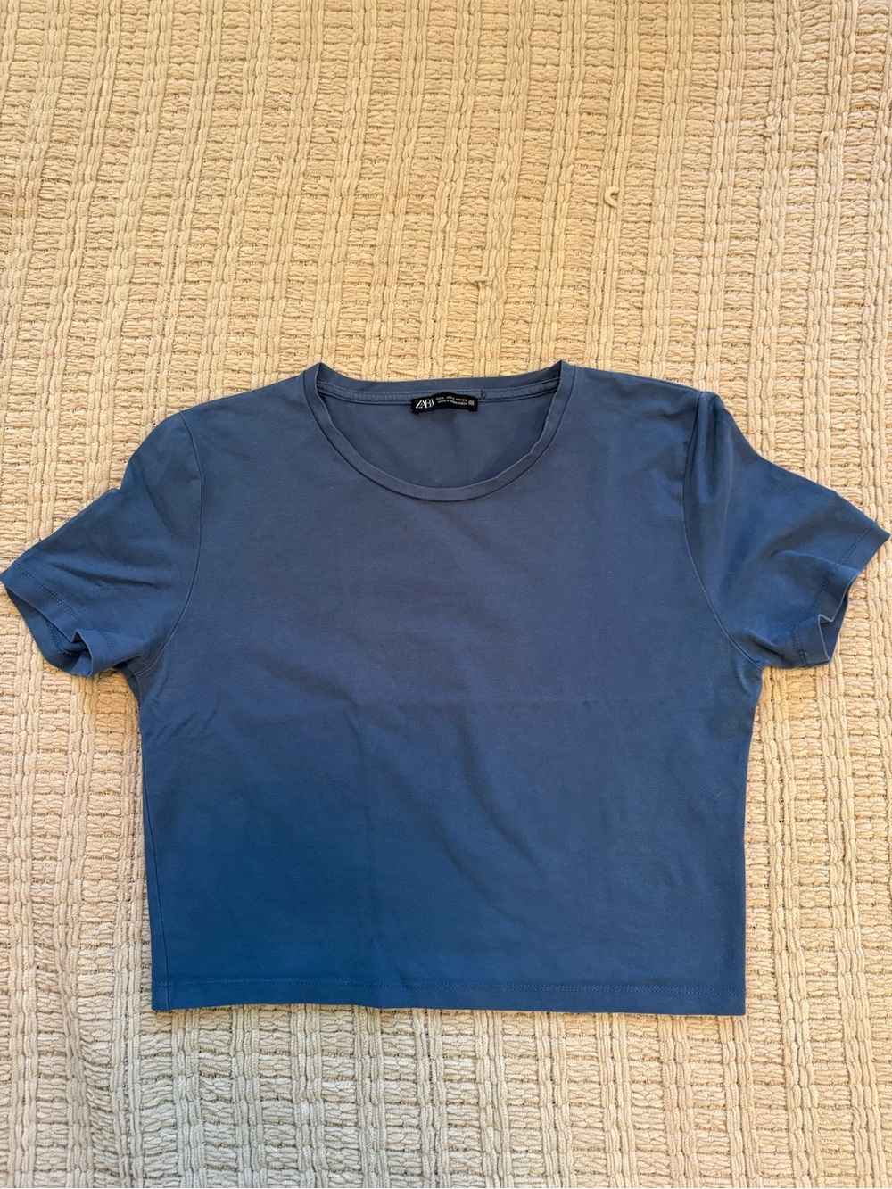 Zara Crewneck Crop Tee